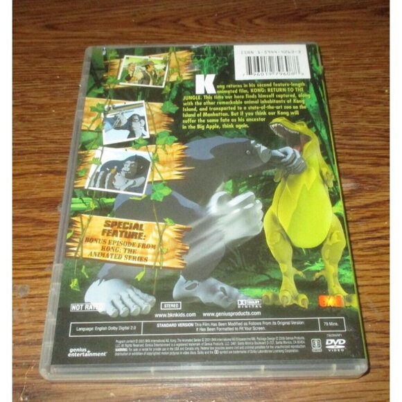 Kong: Return to the Jungle (DVD, 2006) - Picture 3 of 3